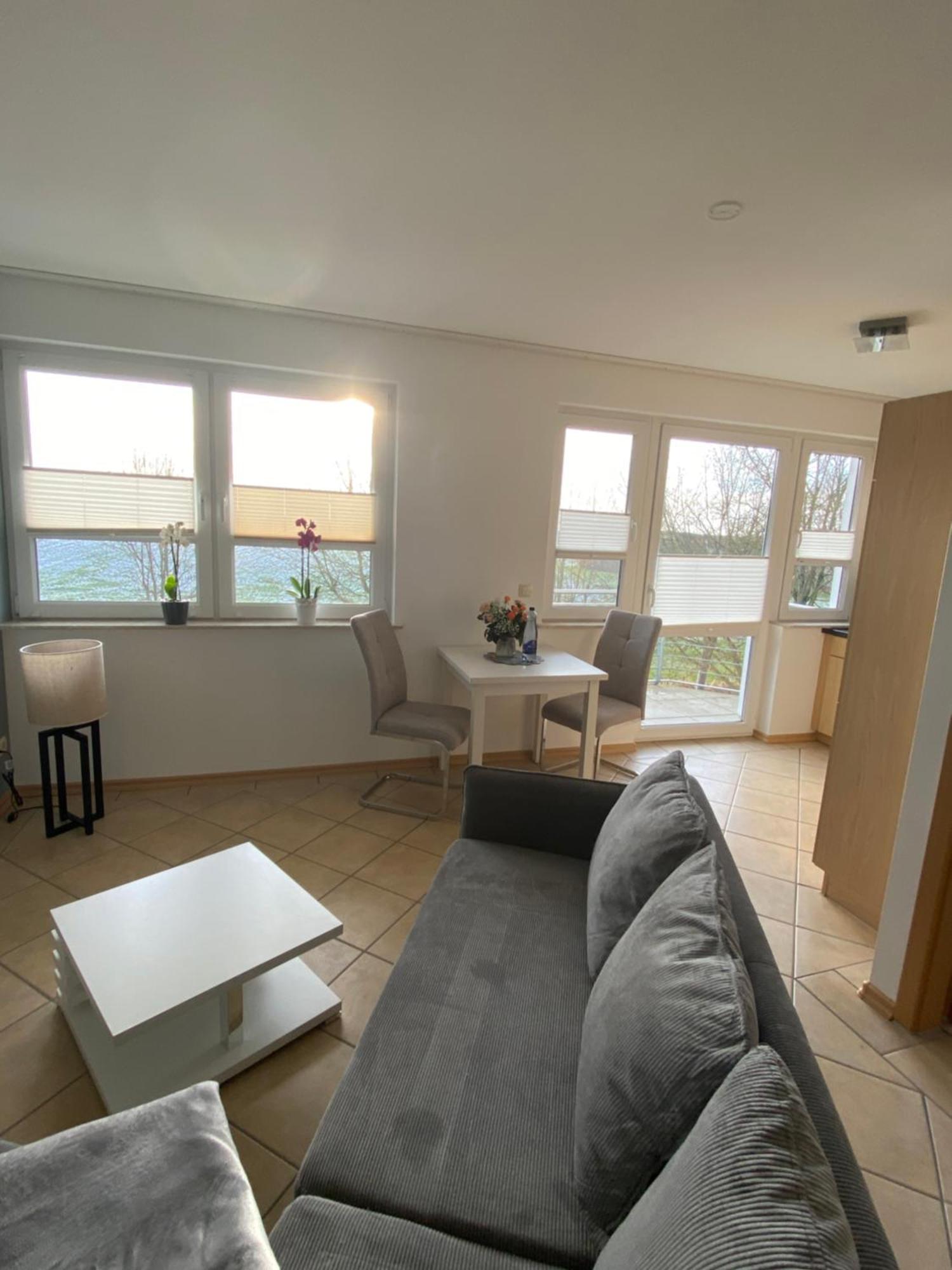 Wohnung Wilma Mit Balkon Gohren Bagian luar foto