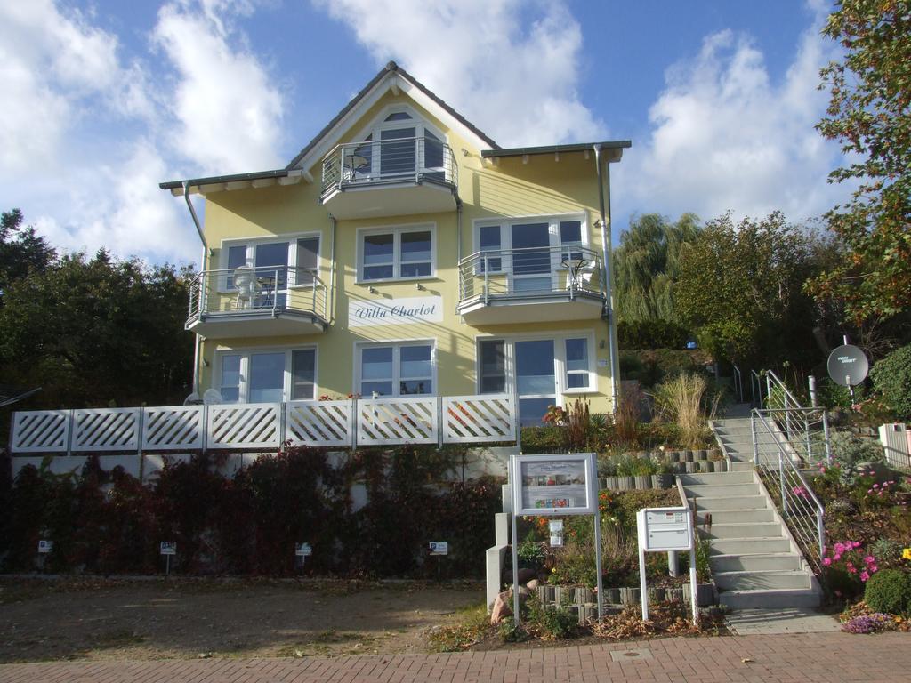 Wohnung Wilma Mit Balkon Gohren Bagian luar foto