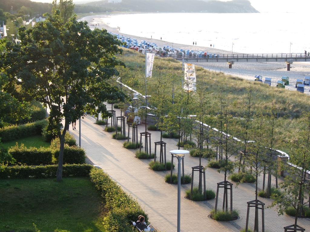 Wohnung Wilma Mit Balkon Gohren Bagian luar foto